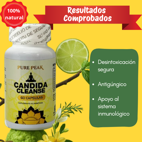 CANDIDA CLEANSE™ + GRATIS Ebook de Bienestar Intestinal
